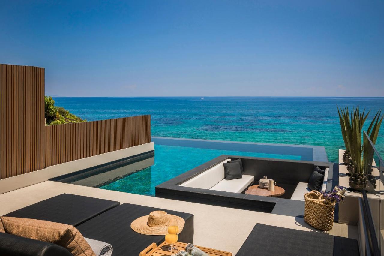 Sea Zante Luxury Beachfront Retreat Tragaki Bagian luar foto