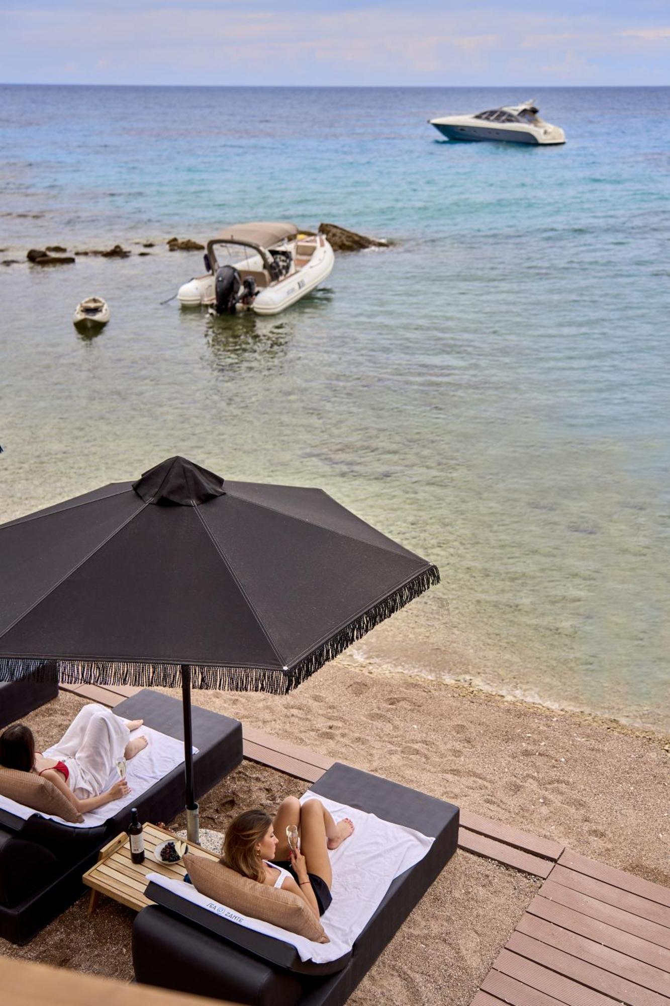 Sea Zante Luxury Beachfront Retreat Tragaki Bagian luar foto